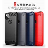 Pixel 4a Pixel4a G025J 5G G025E Fiber Wing Brushed Phone Case Protective Shock-Resistant