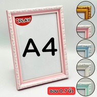 Thai Pattern Photo Frame Edge 0.7" A4 4x6 5x7 6x8 A5 7x10 8x10 8x12 9x11 Inches 0705 With Glass Ther