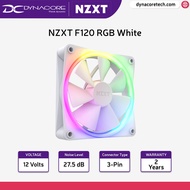 DYNACORE - NZXT F120 RGB White 120mm Computer Casing Fan - 1 Pack RF-R12SF-W1