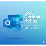 Fresh Outlook/Hotmail Email Account | Digital Delivery | Changeable & Reliable