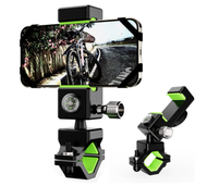 戶外運動, 單車手機支架，可 360° 旋轉，適用於4.7 - 6.8吋手機