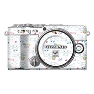 Jualan hangat~Manmanlu sesuai untuk pelekat pelindung warna badan kamera Olympus PEN-EP7, pelekat pe