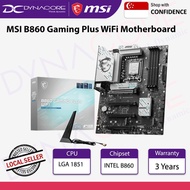 MSI B860 GAMING PLUS WIFI ATX MOTHERBOARD - D5