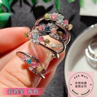 Natural Tourmaline 14k Gold Ring crystal toumaline