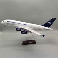 Air Passenger a380 Airplane Model A380 Airplane Passenger Airplane 47CM Simulation Static with Landi