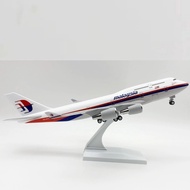 30CM Airplane Model B747 Air Resin Static Model Ornaments