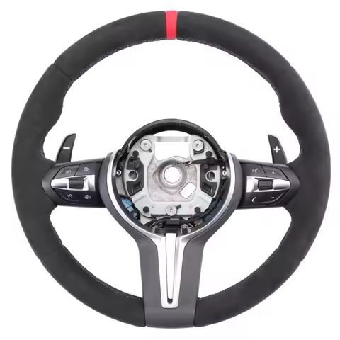 Suitable for BMW F10 F15 F31 F40 X3 E83 X5 450i Alcantara steering wheel