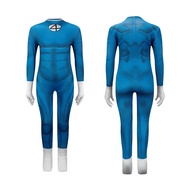 Magic Four Heroes Jumpsuit Jumpsuit Jumpsuit Children Hero Play cosplay Costume/H11.5