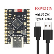 MINI ESP32-C6 Development Board Wifi6 N4 BT Module with Crystal Oscillator RISC-V 32-Bit 4MB FLASH L