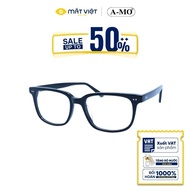A-MO A004 C1 Unisex Eyeglass Frames, Fashionable Square Eyeglass Frames, Plastic Frames, Vietnamese 