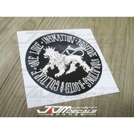 G-Shock In4mation Rasta Sticker