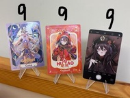 原神 賽諾 胡桃 卡 Genshin Impact Trading Cards Cyno, Hu Tao 原神 赛诺 胡桃 卡
