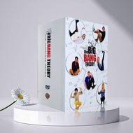 The Big Bang Theory 1-12 Season The Complete Version DVD Movie 37DVD HD Original American Drama Set 