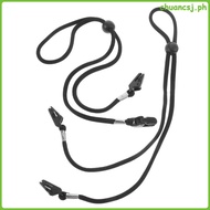 2Pcs Hat Strap Clips Adjustable Windproof Hat Strap Clips Hat Retainers Hat Rope Anti-Lost Hat Strap