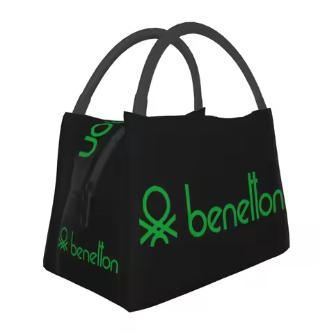United Colors of Benetton Lunch Bags Insulated Bento Box Portable Lunch Tote Picnic Bags Cooler Ther