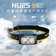 Temperature NU25MCT Mountaineering Headlamp NITECORE Lightweight Multicolor Hiking Outdoor Nitecore 