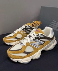 New Balance NB 9060 "workwear"潮流復古減震防滑耐磨 低幫 運動休閑鞋 男女同款 黃棕