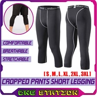 Cropped Legging Pants Legging Pants Short Legging Plus Size Sport Legging Fitness Pants Seluar Leggi