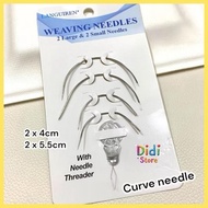 Curved needle/ sewing needle shoe sewing needle awning khemah/ cushion sewing needle leather sewing 
