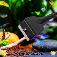 YOLANDAGOODS1 Fish Tank Algae Scraper Floating Window Cleaning Algae Scraper Stainless Steel