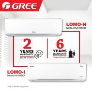 [ORIGINAL]Gree 1.0hp LOMO N Series Non Inverter R410A Air Conditioner (GWC09QB) including Basic Installation