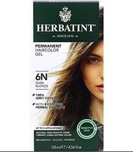 Herbatint Permanent Hair Color Gel – 6N Dark Blonde 天然草本白髮染髮劑 – 深金色 135ml / 4.56 fl oz【666248001058】