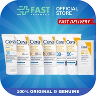 CeraVe Hydrating Mineral Face Sunscreen SPF50 / Sheer Tint SPF30 / Hydrating Sheer Sunscreen SPF30 /