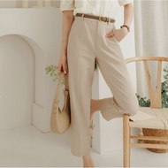 Ob Design Women Work Long Straight Leg Pants Plus Size