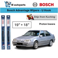 [KCH] Wiper Proton Iswara Wiper 19"+18" Bosch Advantage U Hook Front Wiper BA1918
