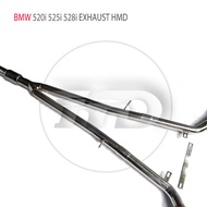HMD Stainless Steel Material Exhaust System Performance Catback For BMW 520i 525i 528i Auto Modifica