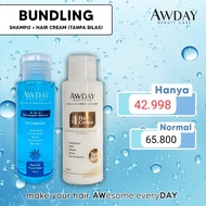 Paket murah Awday shampoo dan Awday hair cream / conditioner / shampo awday / awday shampo / conditi