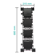 X1 Krip N Go Set  ชุด  กระถาง สวนแนวตั้ง (Vertical Garden) KREEN+ รุ่น Krip N Go