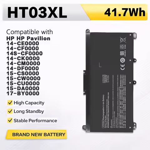 PowerHub HT03XL Laptop Battery For HP Pavilion 14-CE CF CK CM DF 15-CS CW DA DB 17-BY CA HSTNN-DB8R 