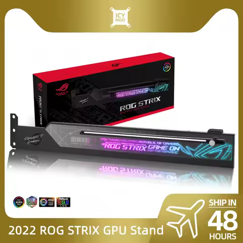 2022 New Arrival ASUS GPU Bracket ROG STRIX For RTX4090 VGA Stand Graphics Card Holder 3D Effect NVI