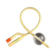 Premium 2 way latex foley catheter, silicone coated, softvalve, FR6, FR8, FR10, FR12, FR14, FR16, FR