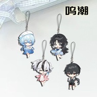 Hot Game Wuthering Waves Changli Jinhsi Jiyan Rover Keychain Cosplay Figure Pendant