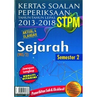 Sejarah Semester 2 Kertas Soalan Peperiksaan 2013-2018 STPM