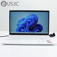 【US3C】HP ENVY x360 13-ay0124AU 13吋FHD 觸控螢幕 R7 4700U 16G 1TSSD W11H 白 二手品