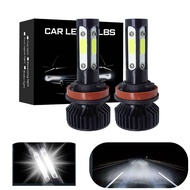 Lampu Foglamp H8 H9 H11 H16 Led 4 sisi Cob
