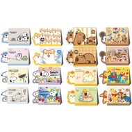 2026/Republic Of China 115 Year 36K Triangle Desk History Snoopy Olaf Winnie The Pooh Stitch Capybar