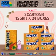 Sunquick Mangga Kotak Juice Drink 5 Carton (120 x 125 ml)  with  EXPRESS DELIVERY SERVICE to Melaka,