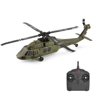 Authticar K170 RC Helicopter  H-60L Black Hawk Military 4 Channel Helicopters with 6G Gyro Stable Fl