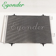 AC Condenser for CITROEN C2 C3 DS3 PEUGEOT 1007 207 308 2008 3008 6455EK 6455HF E163371 6455HG 96508