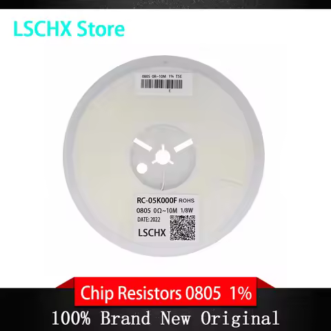 5000Pcs 0805 SMD 1/4W 0R ~ 10M 1% chip resistor 0 10R 100R 220R 330R 470R 1K 4.7K 10K 47K 100K 0 10 