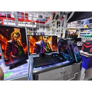 Gaming gaming PC full set with GPU GTX 1060TI i5 RAM 16GB DDR 4 SSD 256GB FULL SAT monitor 24 inch