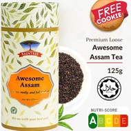Raintree Premium Assam Black Tea - 125g Loose Black Ceylon Tea Leaves | Rich & Strong | Halal Certif