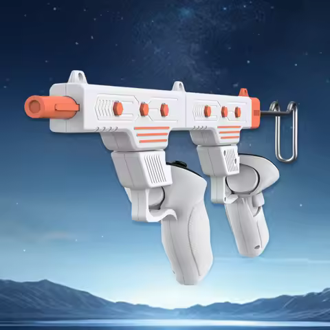 VR Gun Stock VR Shooting Game Accessories VR Controller Stock Rifle Adapter Controller Grips for Met