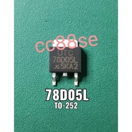 78D05L 78D05 7805 78M05 CW78D05L TO-252 SMD VOLTAGE REGULATOR IC