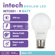 AMP ONLINE STORE - Intech 9 Watt LED Bulb - Intech LED Lamp - 9W LED