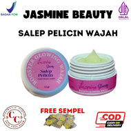 Cream Pencerah Wajah Jasmine Beauty Glowing - Paket Krim Siang Malam Anti-Bakteri untuk Kulit Bermin